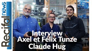 Interview dAxel et Félix Tunze et de Claude Hug [upl. by Sadye]