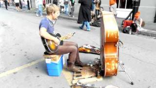 Best New Orleans street musician Ive seen [upl. by Yrmac]