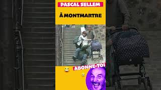 🛼 🤣 Pascal Sellem fait du roller à Montmartre shorts humour pascalsellem prank [upl. by Warren]