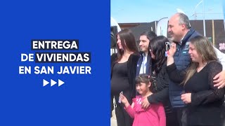 ENTREGA DE VIVIENDAS EN SAN JAVIER [upl. by Aittam]