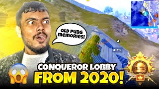 2020 COVID Time Wali Conqueror Lobby  PUBG Mobile [upl. by Sirrot]