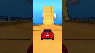 Mega Ramp Car Stunt game video Shorts [upl. by Bradney]