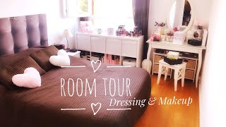 ROOM TOUR ➳ Rangement Makeup amp Dressing PARIS [upl. by Lokim]