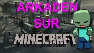 MW3 map quotArkadenquot dans Minecraft  Guillaume57160 [upl. by Eiralam733]