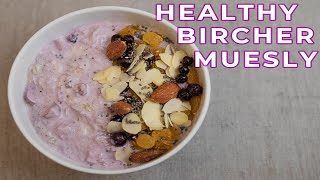 Make Bircher Muesli aka overnight oats in just 5 minutes [upl. by Akilaz458]