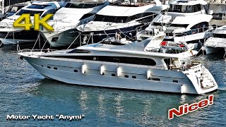 Motor Yacht “Anymi” docking [upl. by Giulietta]