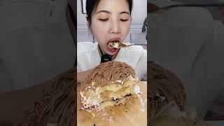 Eating Cake ASMR🍰 【咀嚼音大食いMukbangEating Sounds】 [upl. by Frodeen553]