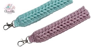 Crochet Lanyard Tutorial  QUICK amp EASY 😍 [upl. by Lennahs480]