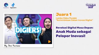 Anak Muda Sebagai Pelopor Inovasi  Juara 1 Lomba Video Pendek  Dwi Purnomo  DTS Kominfo [upl. by Erie992]