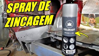 PAPO DE GARAGEM Spray de Zincagem porque eu uso [upl. by Issirk]