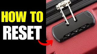 How To Reset A Heys Luggage Lock  Forgot Pasword [upl. by Ahsiki406]