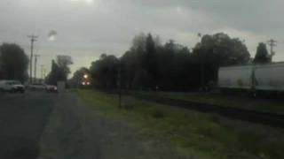 CSX Intermodal Train near Charlotte [upl. by Enomaj207]