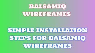 balsamiq wireframes FAQ Installation Video Overview FNHHCMBHZE [upl. by Aeslehs775]