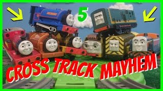 Cross Track Mayhem 5 Trackmaster Thomas and Friends Competition [upl. by Ilyk654]