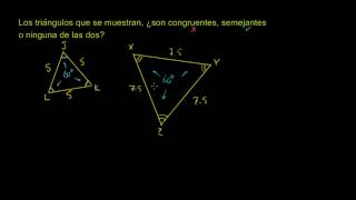 Triángulos congruentes y semejantes [upl. by Cornell80]