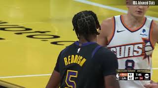 Cam Reddish 4 pts 2 reb 1 ast vs Phoenix Suns  20231205 [upl. by Ylahtan]