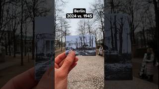 THEN amp NOW – Berlin History Berlin old photo berlin timetravel ww2 history [upl. by Anair]