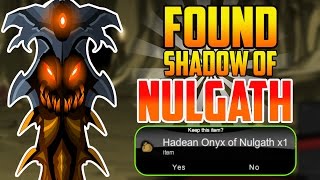 AQW Getting Hadean Onyx of Nulgath Misc Items Shadow of Nulgath place changed [upl. by Cecilia]