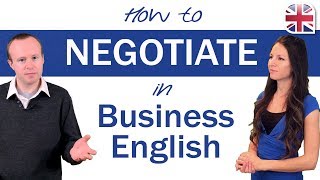 How to Negotiate in English  Business English Lesson [upl. by Aima]