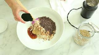 How To Make Herbal Bliss Balls [upl. by Nara]