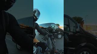 Van Swerves Without Warning and Cuts Me Off dangerous motorcycle yamaha [upl. by Ramsey]