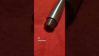 Remington 700 custom barrel gets threads on both ends Barrelthreadingcom 8019003352 [upl. by Calise]