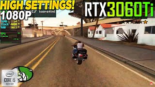 Gta San Andreas RTX 3060 Tİ  1080p High [upl. by Annahsal]