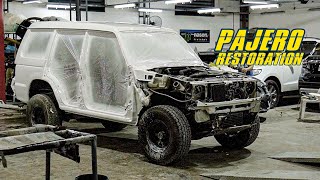 PAJERO RESTORATION PROCESS [upl. by Inaluiak119]