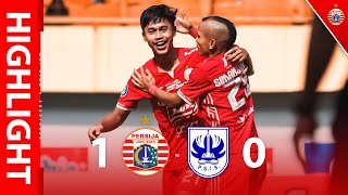 HIGHLIGHT  Persija Jakarta 10 PSIS Semarang BRI Liga 1 20222023 [upl. by Anayik]