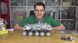 Noch mehr Spaß mit dem Dropship LEGO® Star Wars 8098  Clone Turbo Tank [upl. by Aehsan]