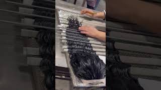 How to make a Deep wave wig🤣freewig wigs wiginfluencer wigreview howtomake [upl. by Neo]