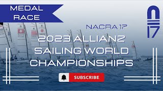 2023 Nacra 17 World Championship  Medal Race highlights [upl. by Trimmer]