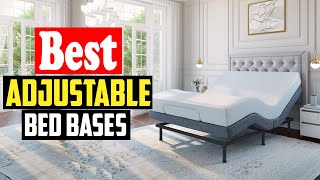 ✅Top 10 Best Adjustable Bed Bases For Couples Seniors in 2024 [upl. by Eirrac]