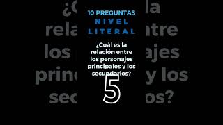 10 preguntas de lectura crítica a textos narrativos [upl. by Anitsrik]