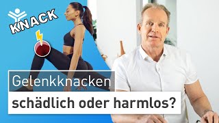 Darum knacken Gelenke Schädlich oder völlig harmlos [upl. by Tneicniv179]