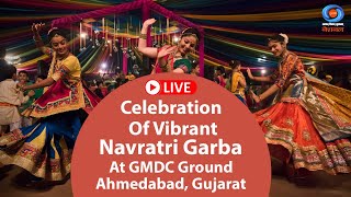 LIVE  Celebration Of Vibrant Navratri Garba At GMDC Ground Ahmedabad Gujarat  3rd October 2024 [upl. by Dincolo19]