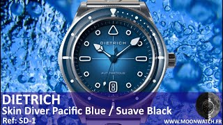 Dietrich Skin Diver SD1 ⌚ Montre de plongée qui vous plonge dans un océan de détente 🗻 FastWatch [upl. by Shulem]