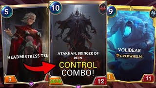 This Deck GETS THE BIGGEST STATS 2000 ATTACK ATAKHAN  Legends of Runeterra [upl. by Atinid849]