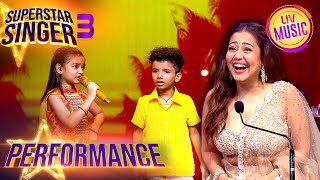 Aaja Sham Hone Aayi पर हुआ एक Cute Performance  Superstar Singer S3  Compilations [upl. by Inod]