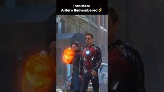 Ironman Memories ❤️Ironman ArmoredAvenger emotion mcu shorts edit [upl. by Solange737]