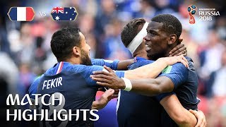 France v Australia  2018 FIFA World Cup  Match Highlights [upl. by Matthieu671]