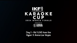 2024 IKF Karaoke Cup World Finals  Day 1 [upl. by Grondin90]