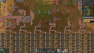 Factorio Blueprint Showcase 11 Train Unloading 2LaneRoundabout Red Circuits [upl. by Nalak]