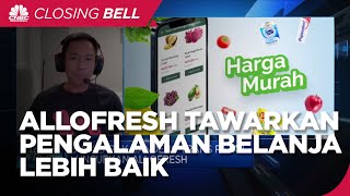 Blakblakan Bos Bukalapak Soal Pengembangan eGrocery AlloFresh [upl. by Ihab]