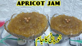 How to make Homemade Apricot Jam Khubani ka jam recipe  Apricot Jam Recipt  Narmeens Kitchen [upl. by Attenreb]