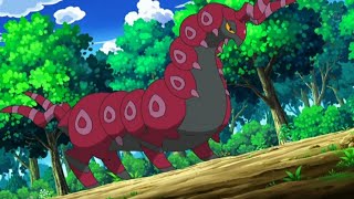 Venipedewhirlipede and Scolipede Pokemon all Attacks pokemon venipede whirlipede scolipede [upl. by Sliwa]