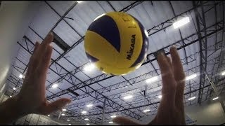 The Game  Part 1  Volleyball POV  GoPro Footage Montage [upl. by Symons73]