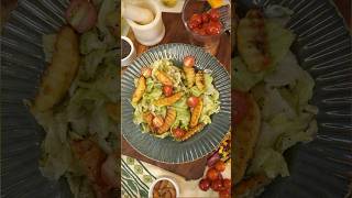 The best salad recipe from a very popular cafe chain  saladrecipe salads vegetables shots [upl. by Anastasius]