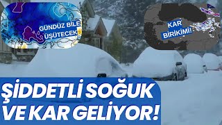 ŞİDDETLİ SOĞUKLAR VE YOĞUN KAR GELİYOR [upl. by Conroy687]