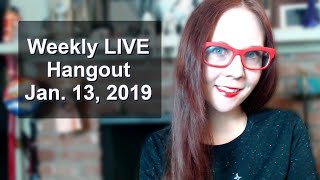 Weekly LIVE Hangout  Dinnerly Recipes CBD Oil in Oklahoma and My Love for Straws  Jan 13 2019 [upl. by Esiom]